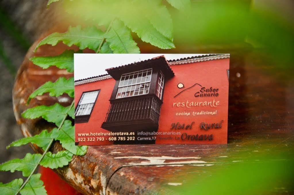 Hotel Rural Orotava La Orotava Esterno foto
